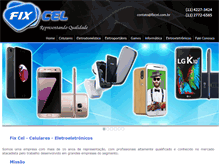 Tablet Screenshot of fixcel.com.br